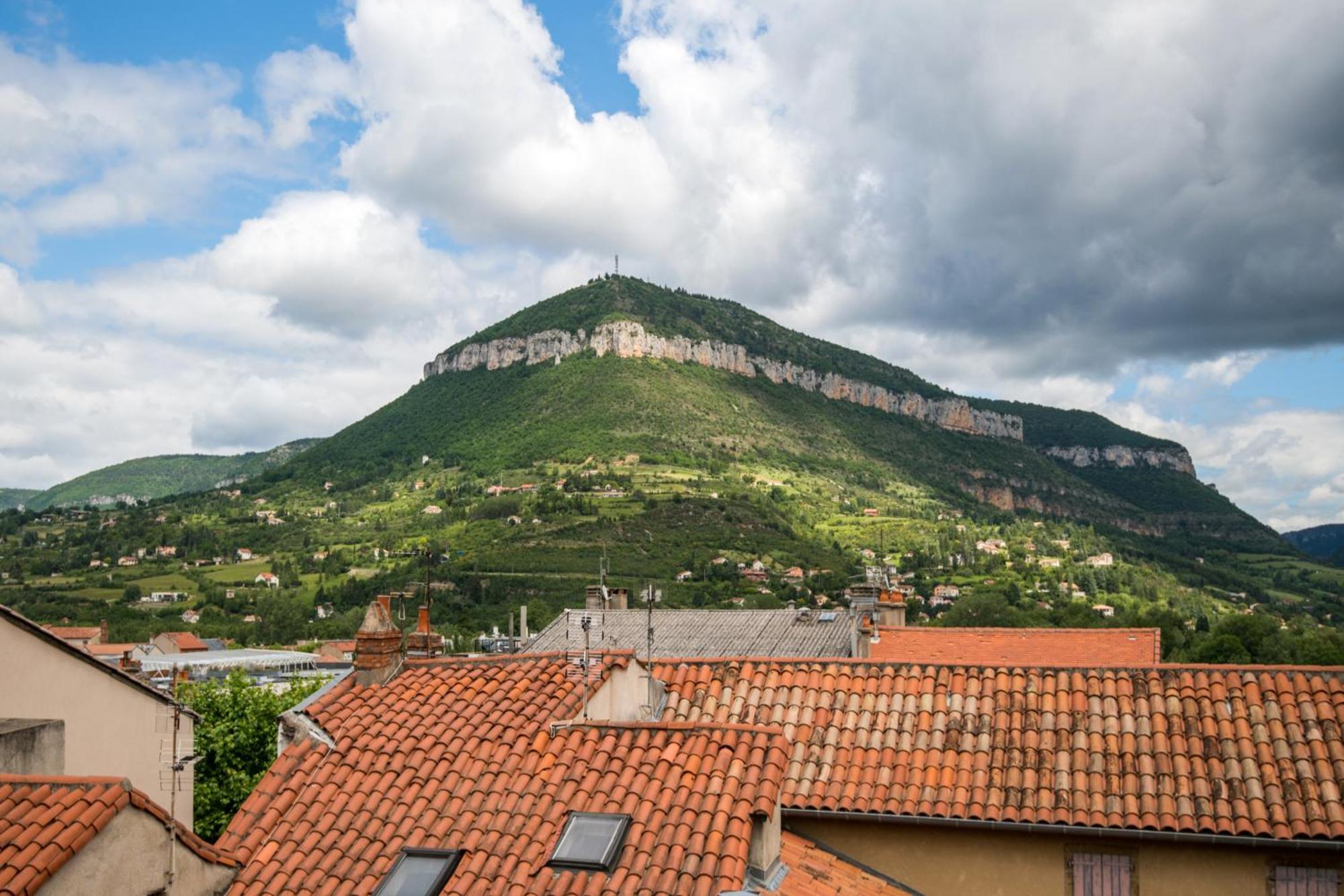 Panoramique Balcon Wifi Centre-Ville Millau Exteriör bild